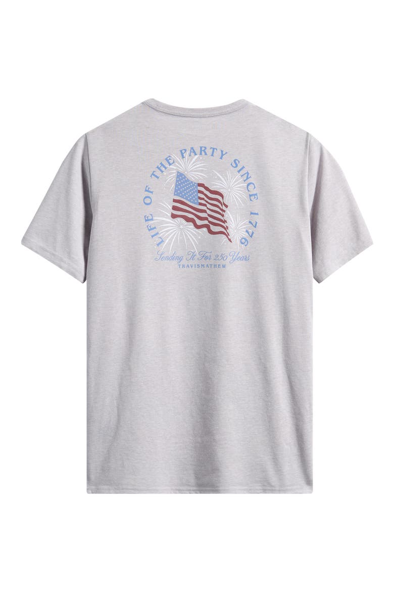 Kids' Big Two Five Graphic T-Shirt, Alternate, color, HEATHER LIGHT GREY