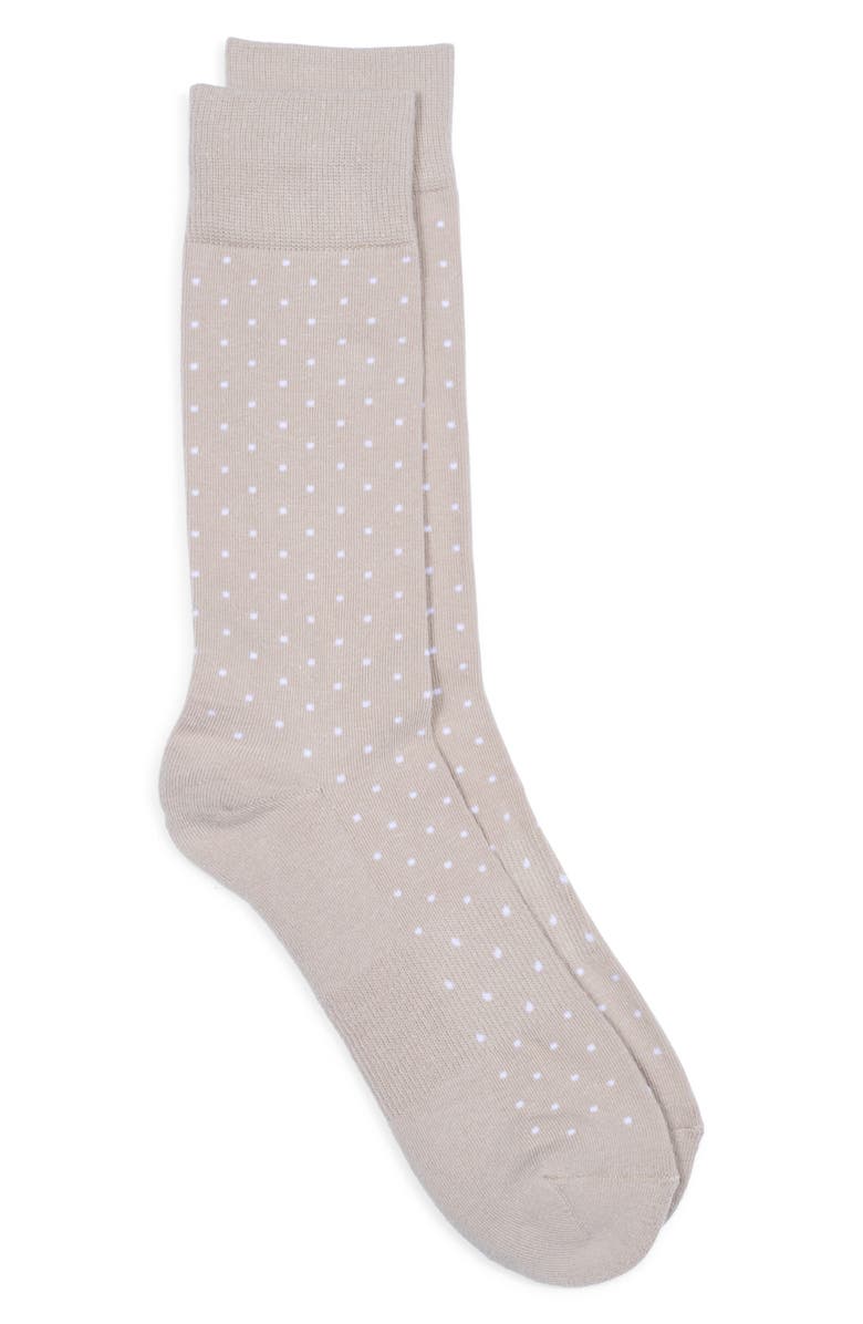 Nordstrom Cushion Foot Socks, Main, color, Grey Dot