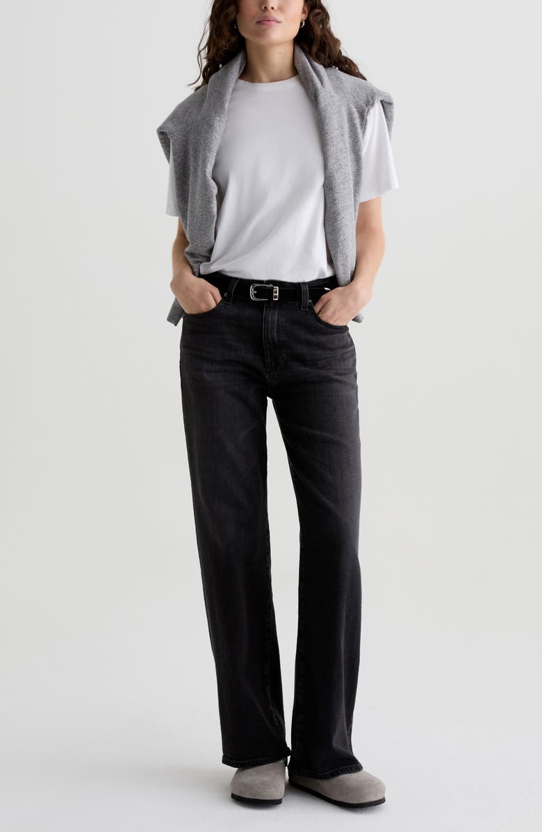 AG Kora High Waist Wide Leg Jeans, Alternate, color, Nebula