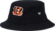 '47 Men's '47  Black Cincinnati Bengals Primary Bucket Hat