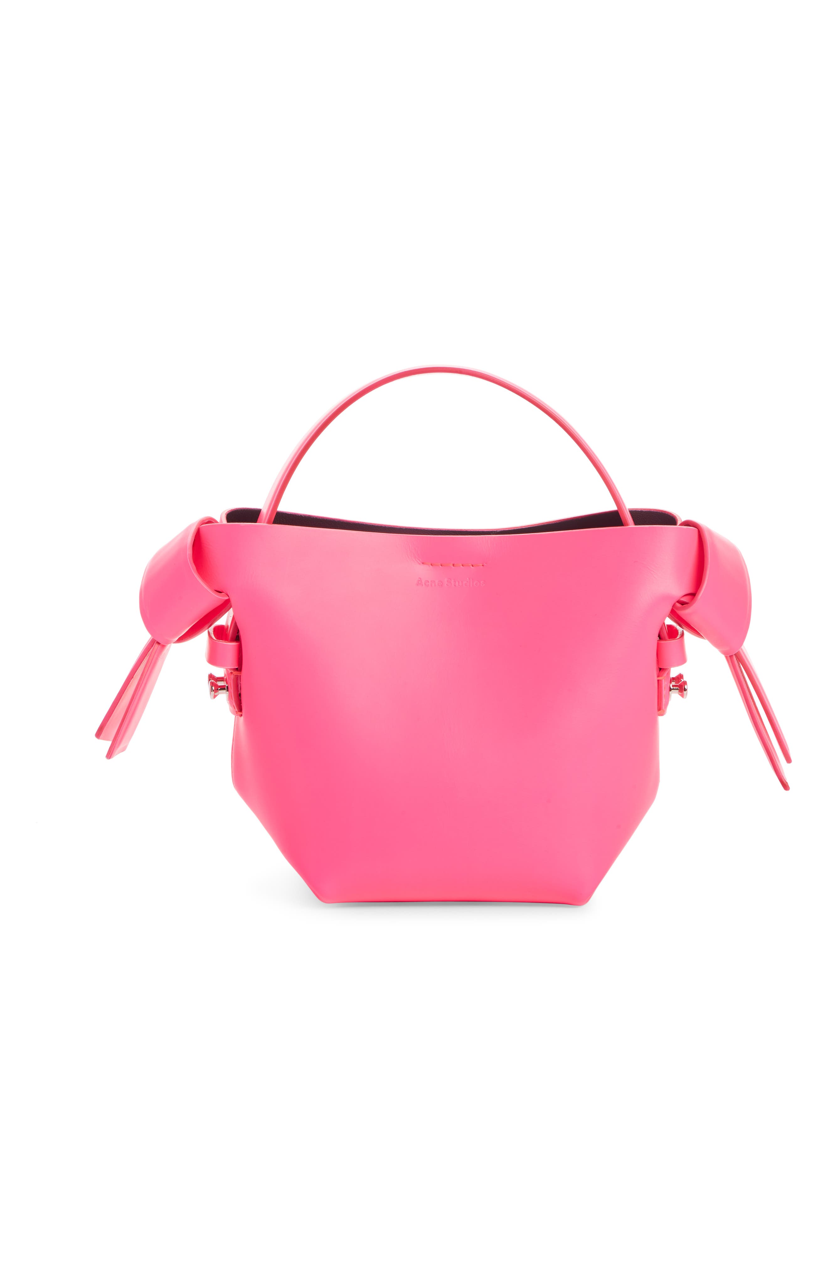 Acne Studios Micro Musubi Fluorescent Bag, Alternate, color, 
