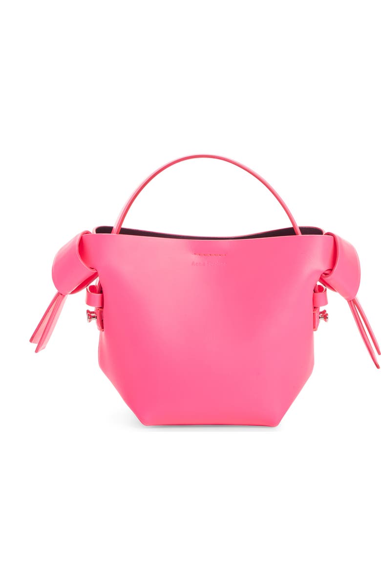 Acne Studios Micro Musubi Fluorescent Bag, Alternate, color,