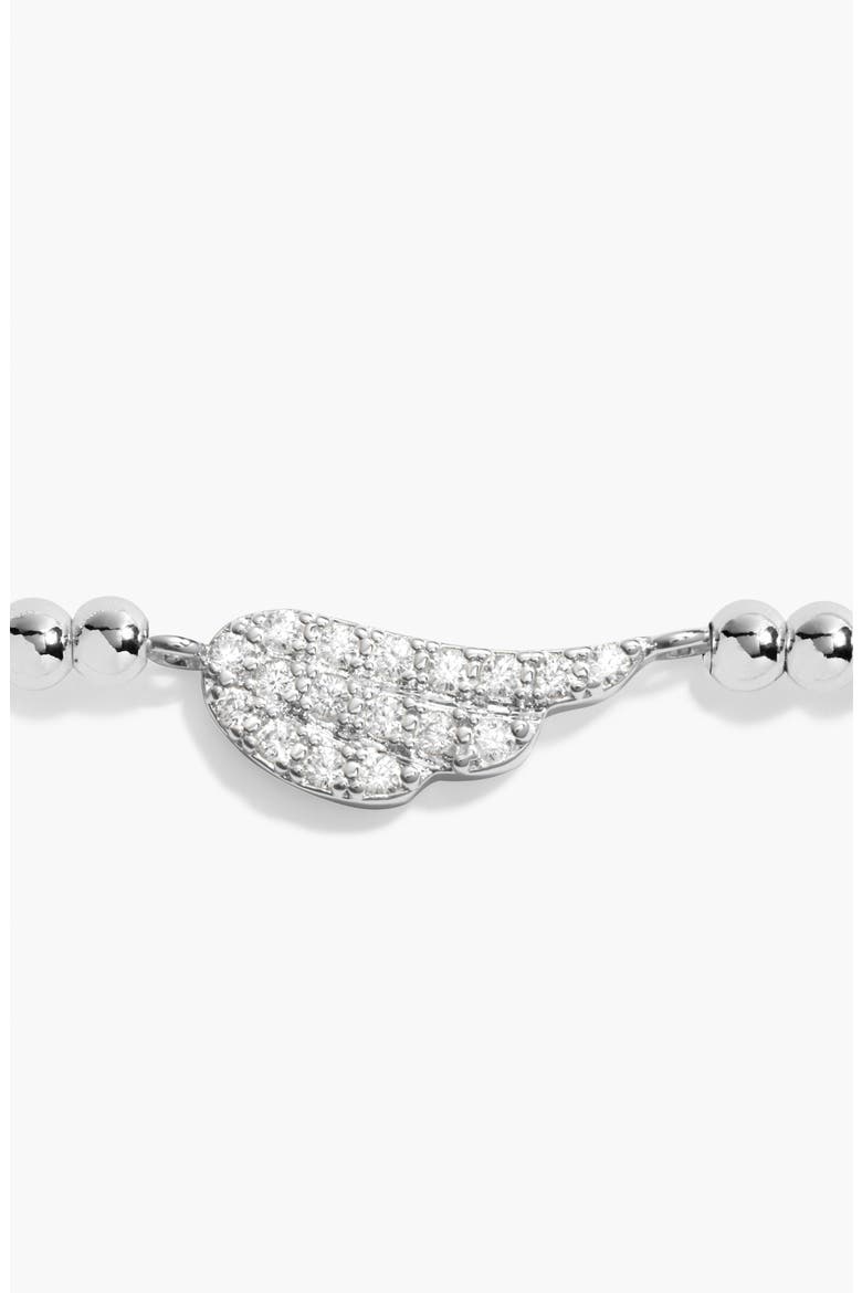 A Little 'Angel' Bracelet, Alternate, color, Metallic Silver