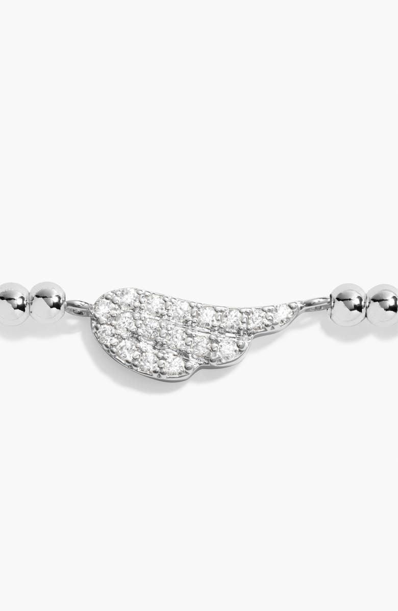 A Littles & Co A Little 'Angel' Bracelet, Alternate, color, Metallic Silver