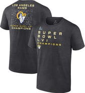 FANATICS Men's Fanatics Branded Charcoal Los Angeles Rams Super Bowl LVI Champions Big & Tall Signature Route T-Shirt