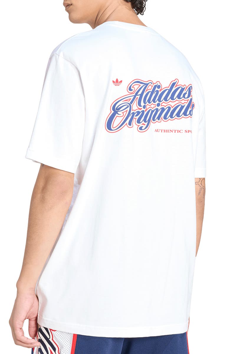 adidas Originals Cotton Graphic T-Shirt, Alternate, color, 