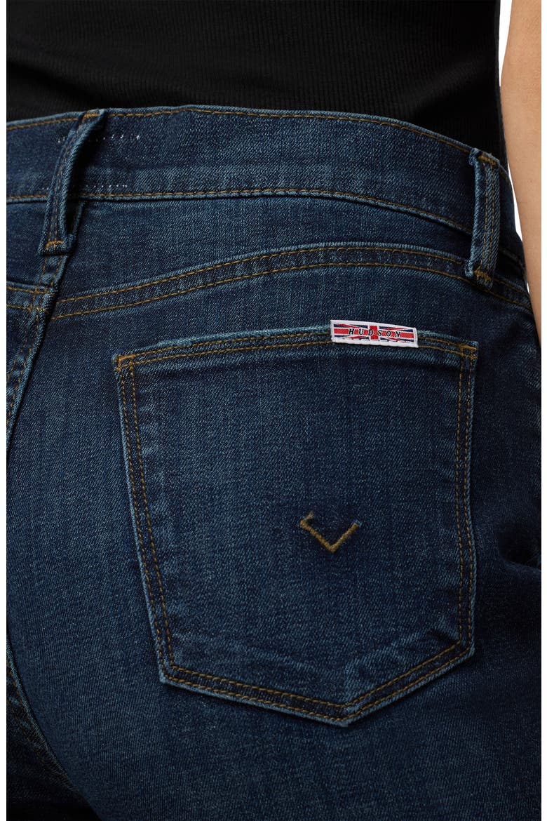 Blair High Rise Crop Bootcut Jeans, Alternate, color, IRIS