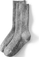 Lands
 End Marl Crew Camp Socks