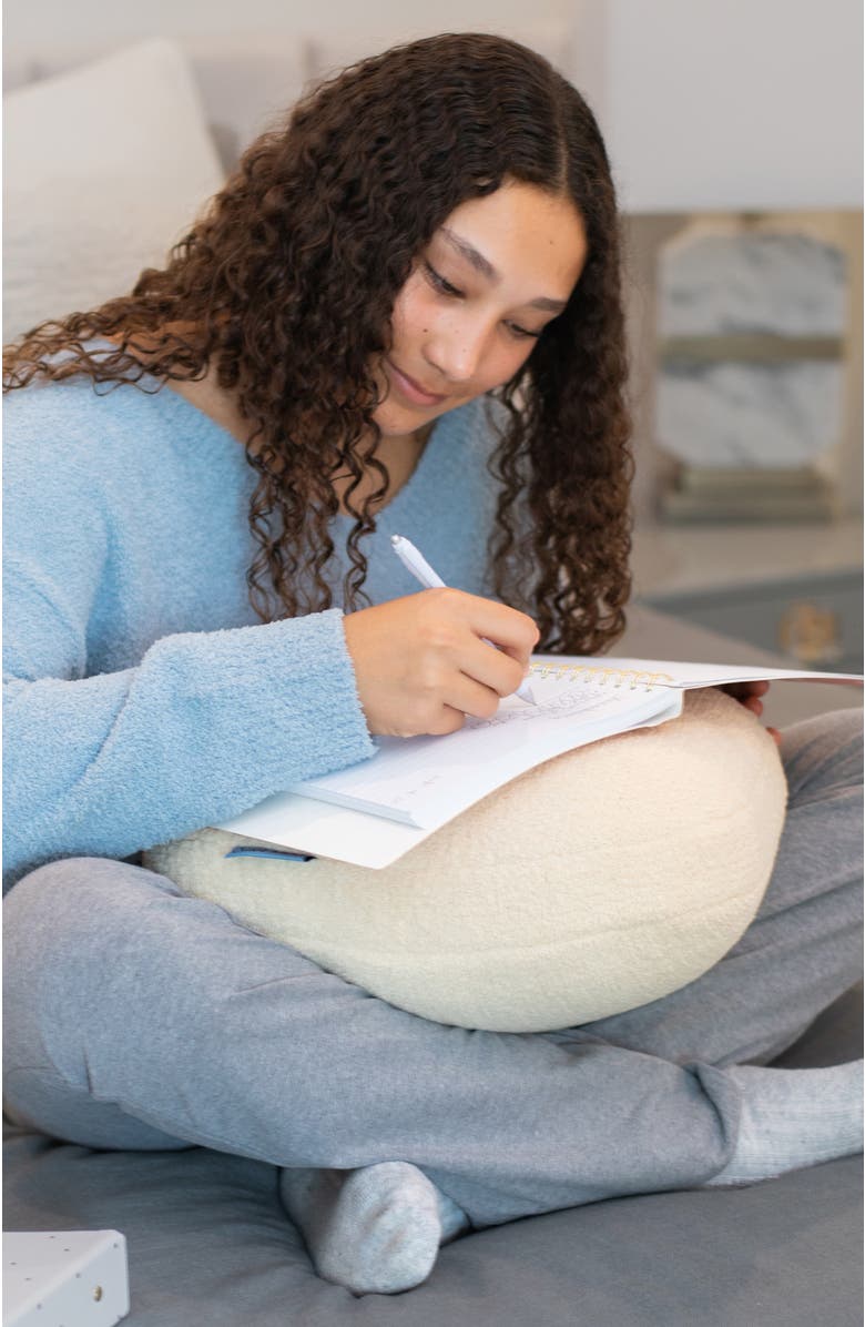 Quiet Mind The Original Weighted Pillow, Alternate, color, Cashew