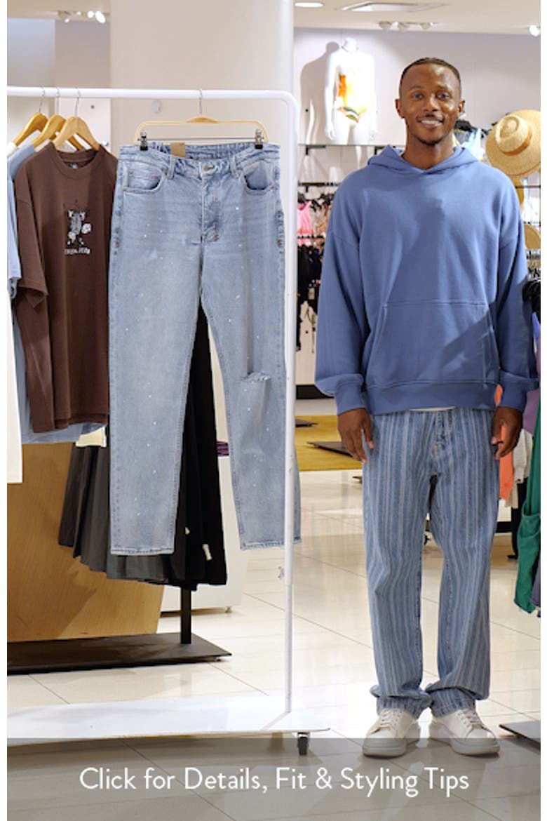 Chitch Duke Blue Ripped Slim Tapered Leg Jeans video