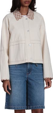 Bagatelle Mixed Media Twill Jacket