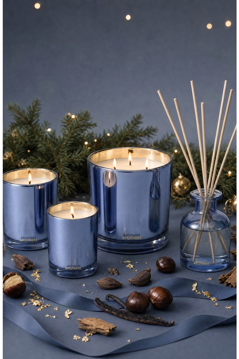 Cardamom Chestnut Reed Diffuser, Alternate, color, LIGHT BLUE