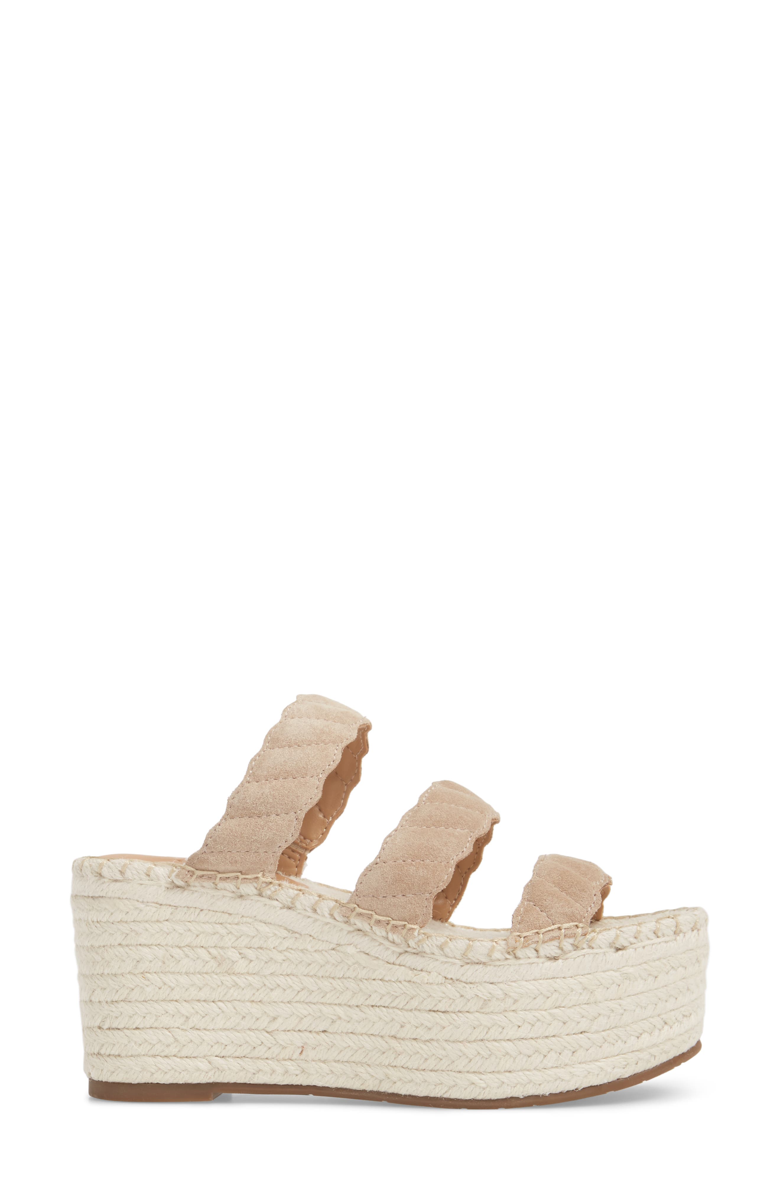 Rosie Espadrille Platform Sandal, Alternate, color, LIGHT ALPACA SUEDE