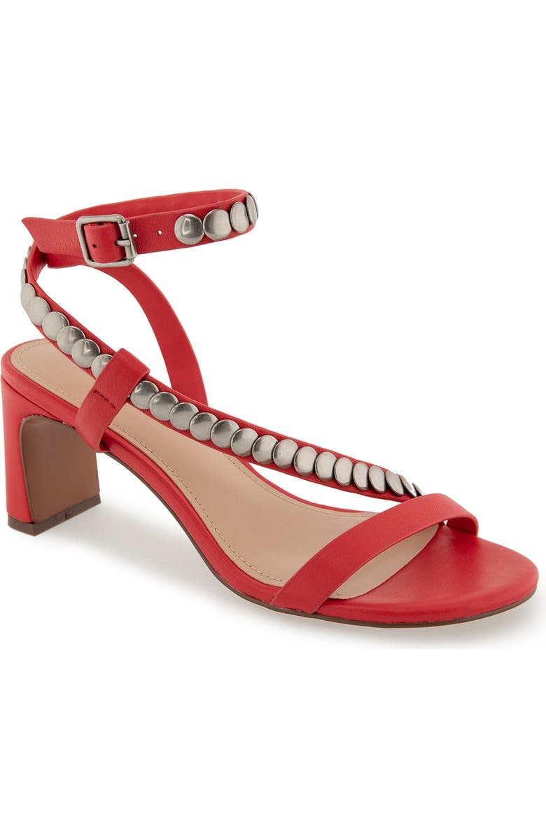 Rebecca Minkoff Catalina Ankle Strap Sandal, Main, color, Red
