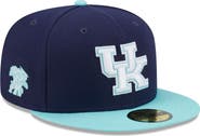 New Era Men's New Era Navy/Light Blue Kentucky Wildcats 59FIFTY Fitted Hat