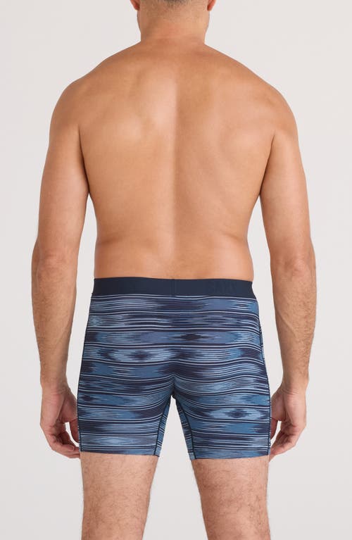 Saxx Vibe Xtra Soft Comfort Boxer Briefs In Blue
