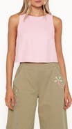 Petal & Pup Madison Linen Blend Cropped Tank