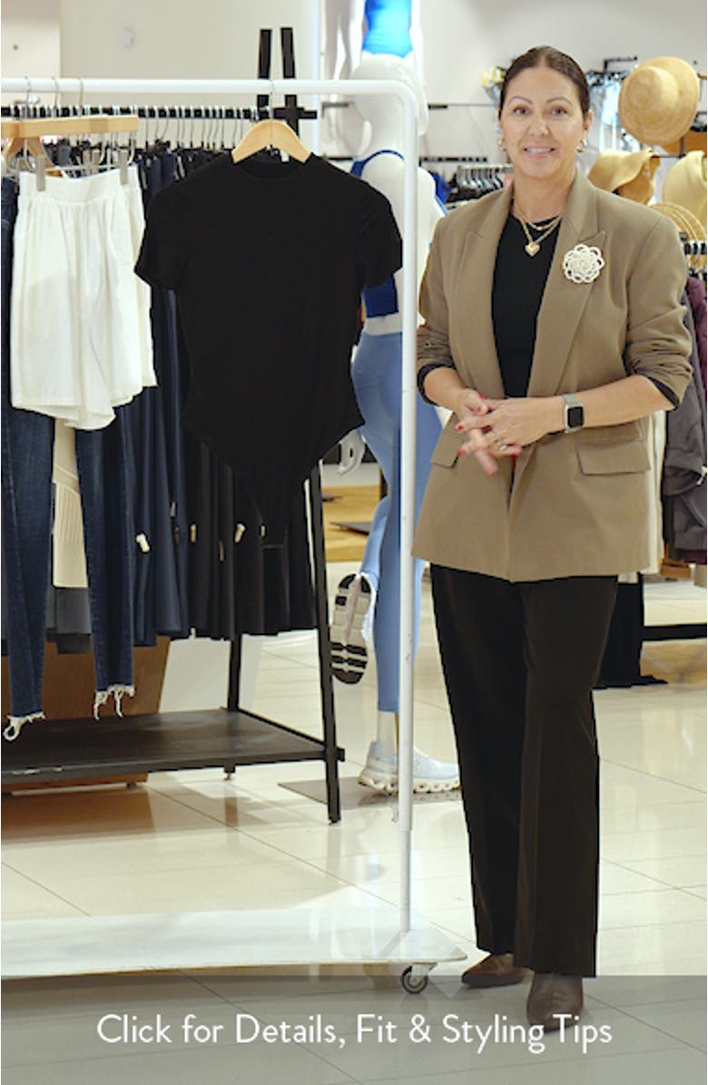 Smooth Crewneck Bodysuit, sales video thumbnail