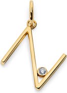 Monica Vinader Lab Grown Diamond Initial Pendant (Online Trunk Show)