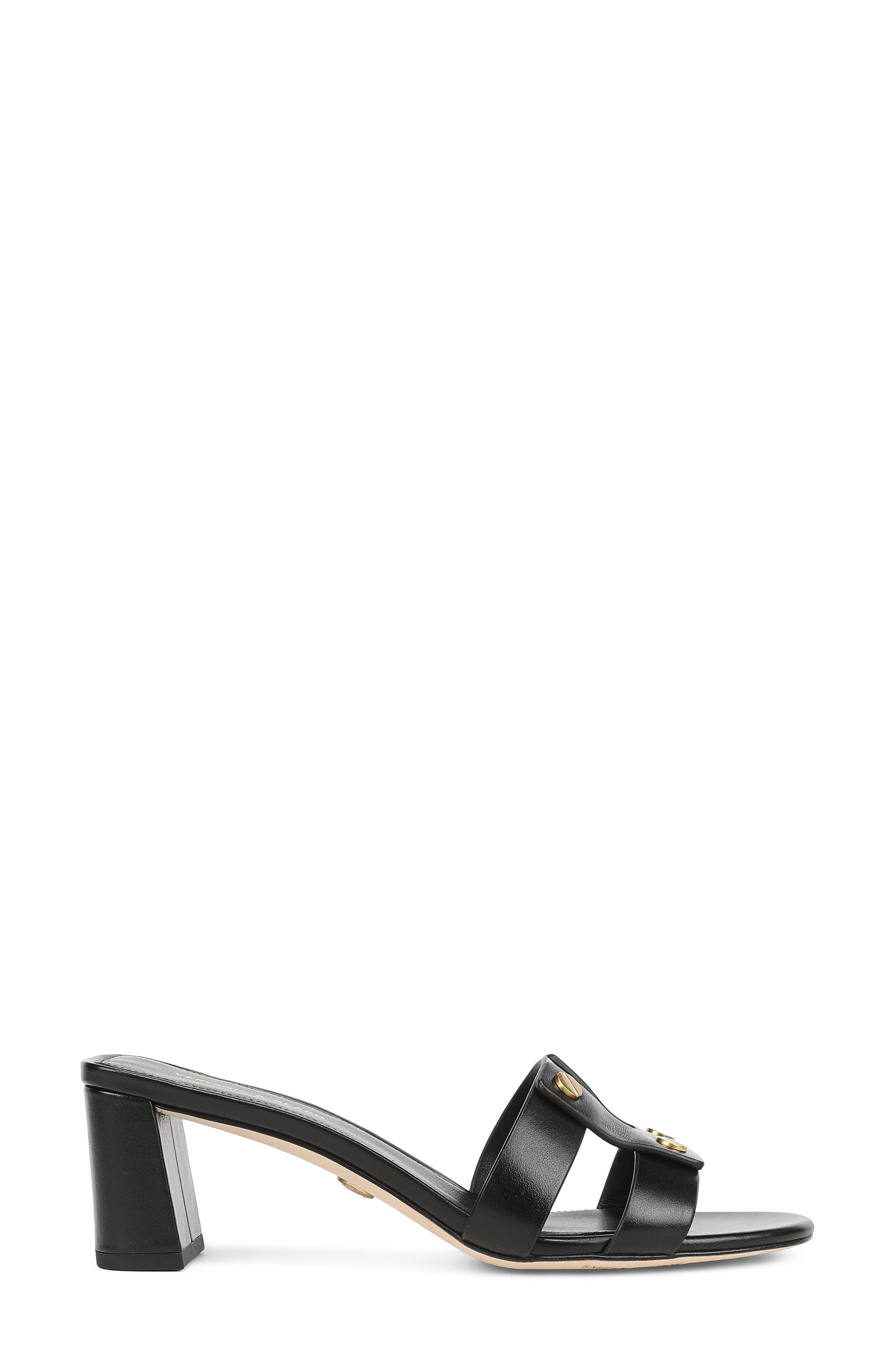 Veronica Beard Via 55 Sandal, Alternate, color, Black