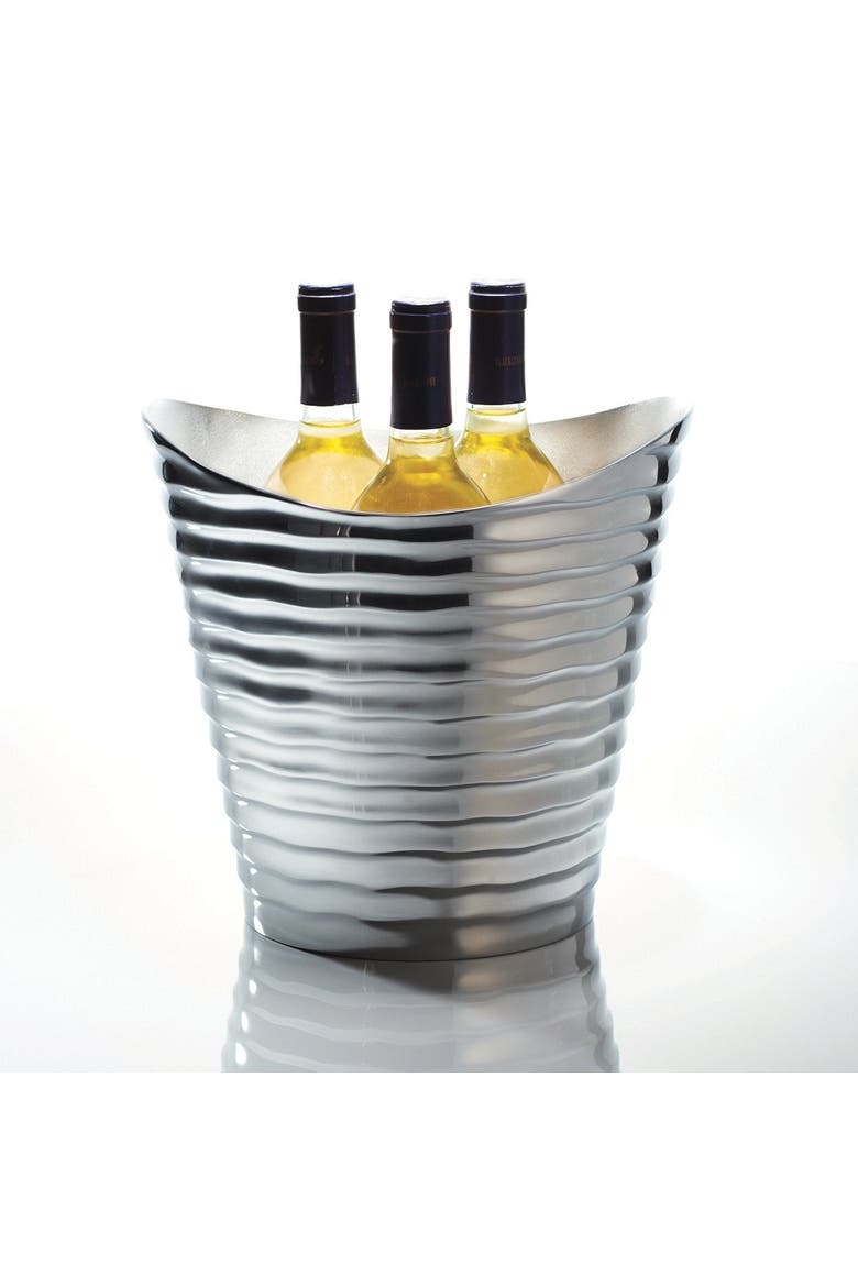 Aquos Champagne Cooler, Main, color, Silver