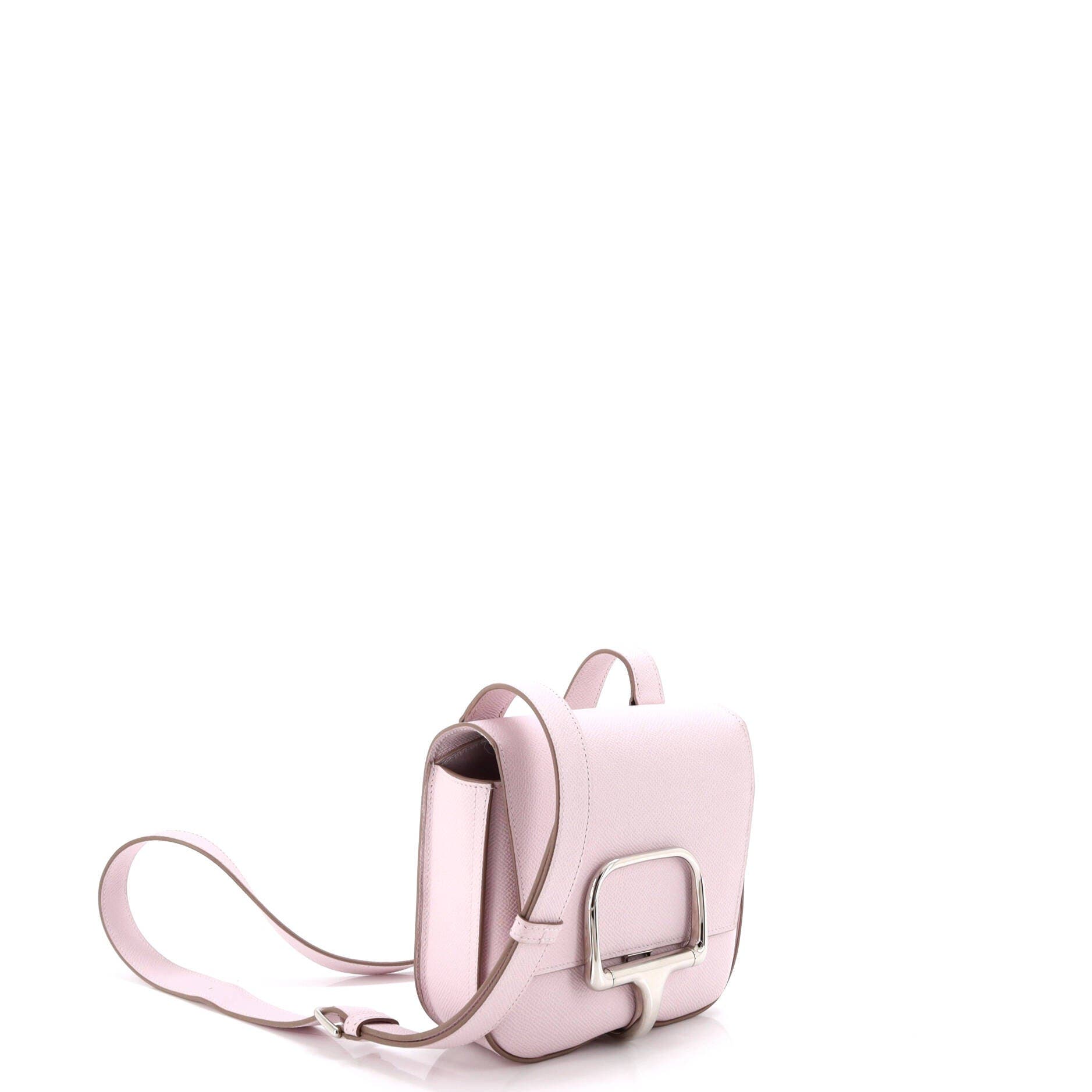 Pre-Owned Hermes Della Cavalleria Shoulder Bag Epsom Mini, Alternate, color, Mauve Pale
