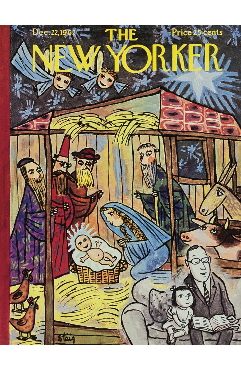 NEW YORK PUZZLE COMPANY First Noel 1000 Piece Puzzle, Alternate, color, 