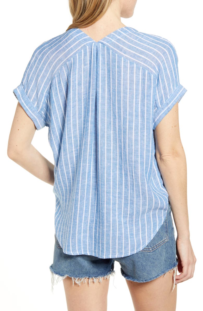 Rails Jeri Lace-Up Shirt, Alternate, color, 