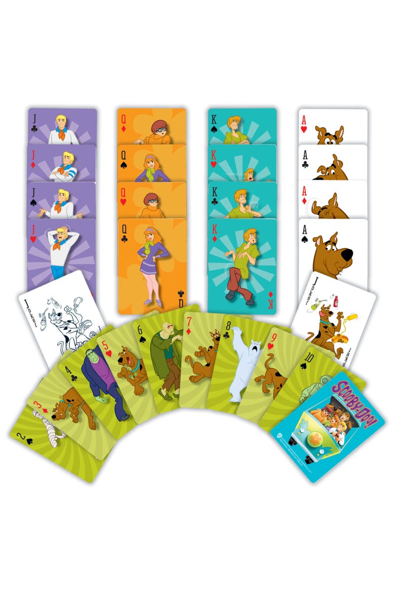 Scooby-Doo! Playing Cards, Alternate, color, Multicolor