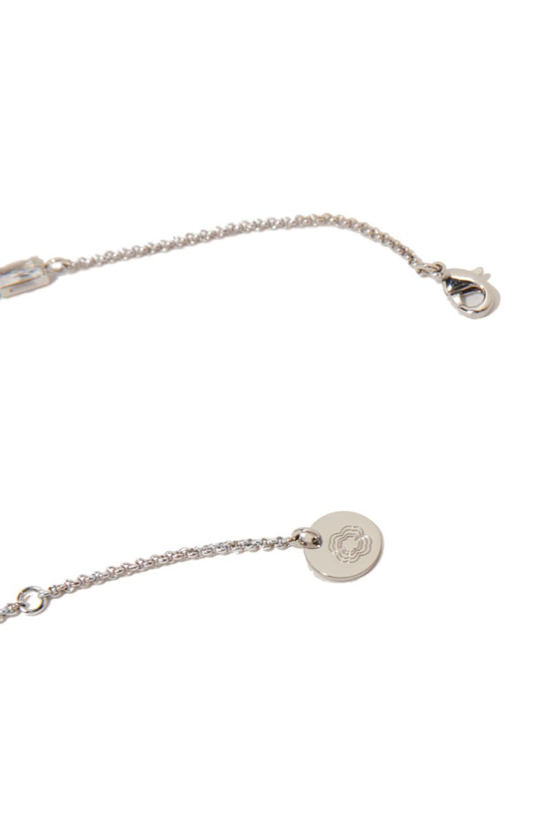 maje Silver rhinestone choker necklace, Alternate, color,