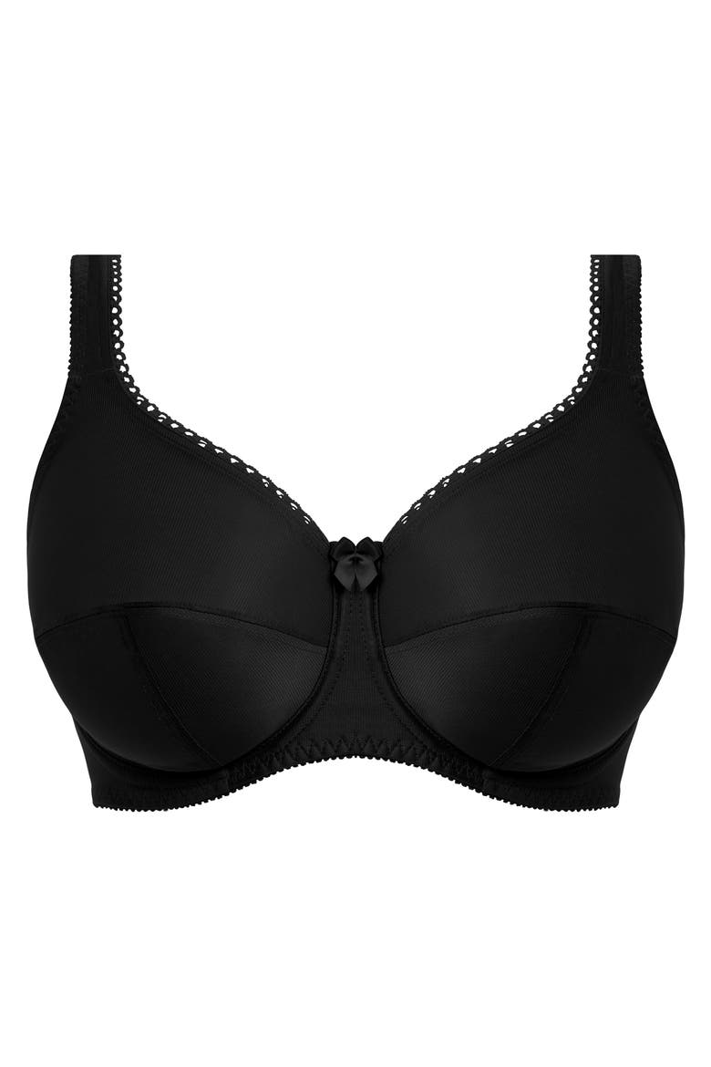 Smooth Cup Underwire Bra, Alternate, color, BLACK