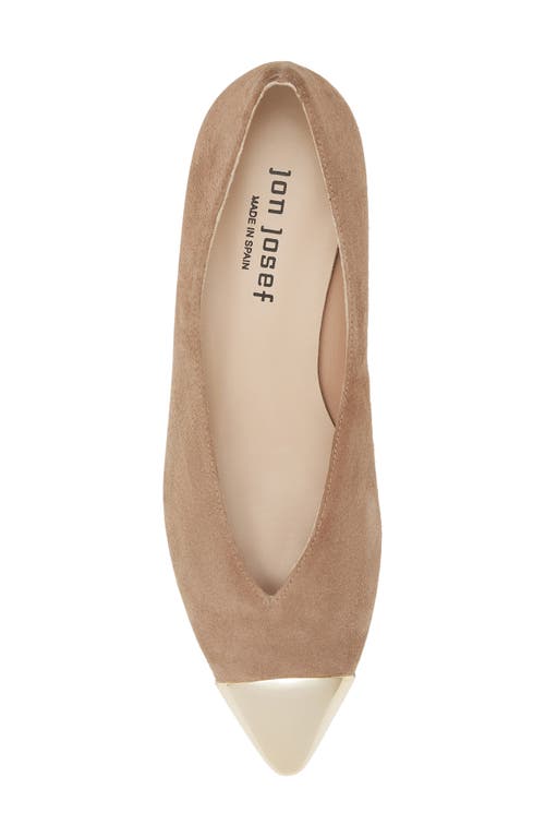 Jon Josef Real Pointed Cap Toe Pump In Multi