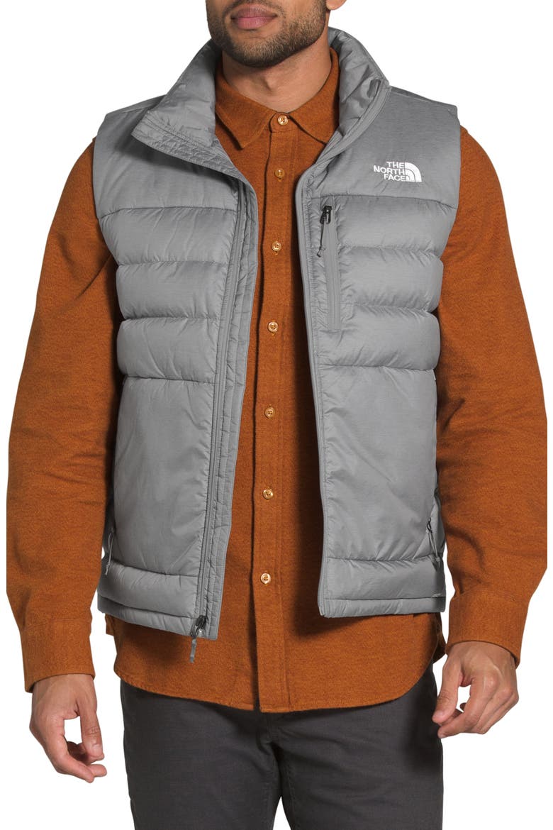 Aconagua 2 Down Vest, Main, color, TNF MEDIUM GREY HEATHER