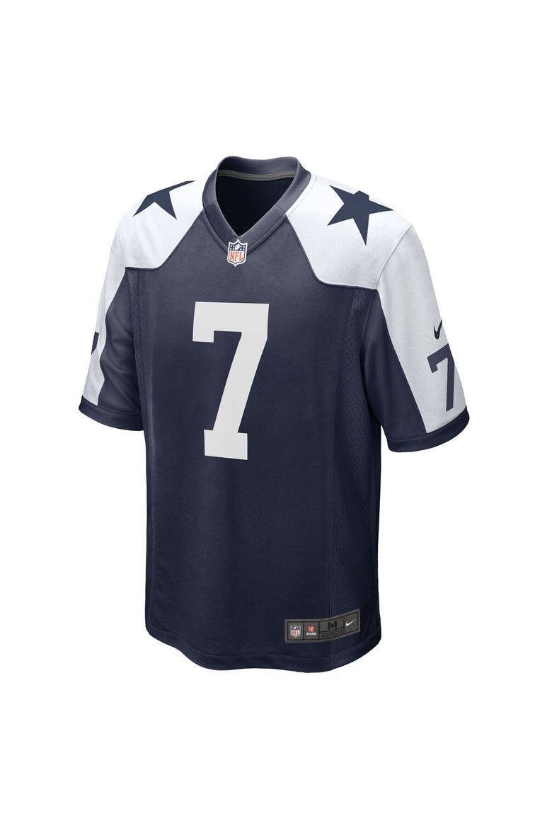 Men's Nike Trevon Diggs Navy Dallas Cowboys Alternate Game Jersey, Alternate, color, Navy