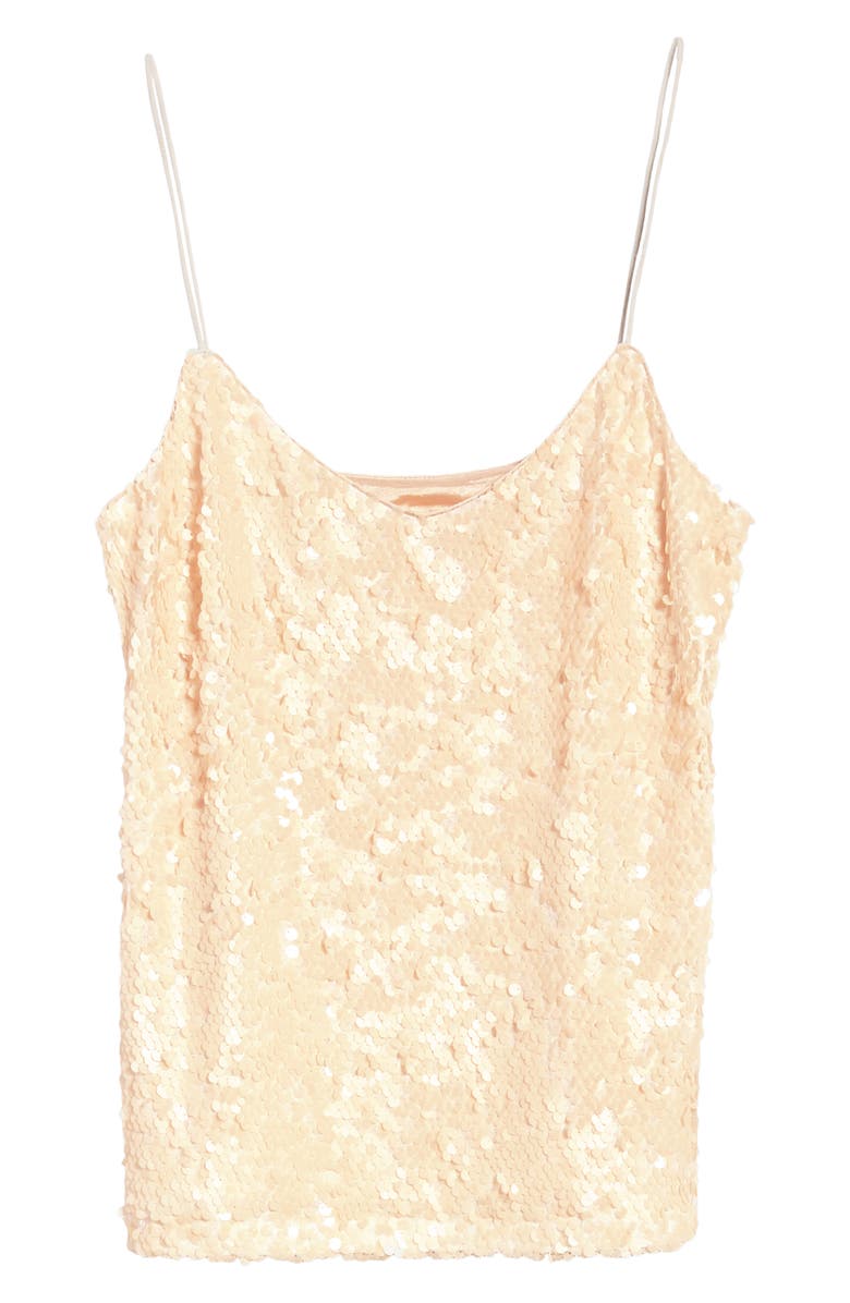 WAYF x Influencers Nashville Sequin Camisole Top, Alternate, color, 
