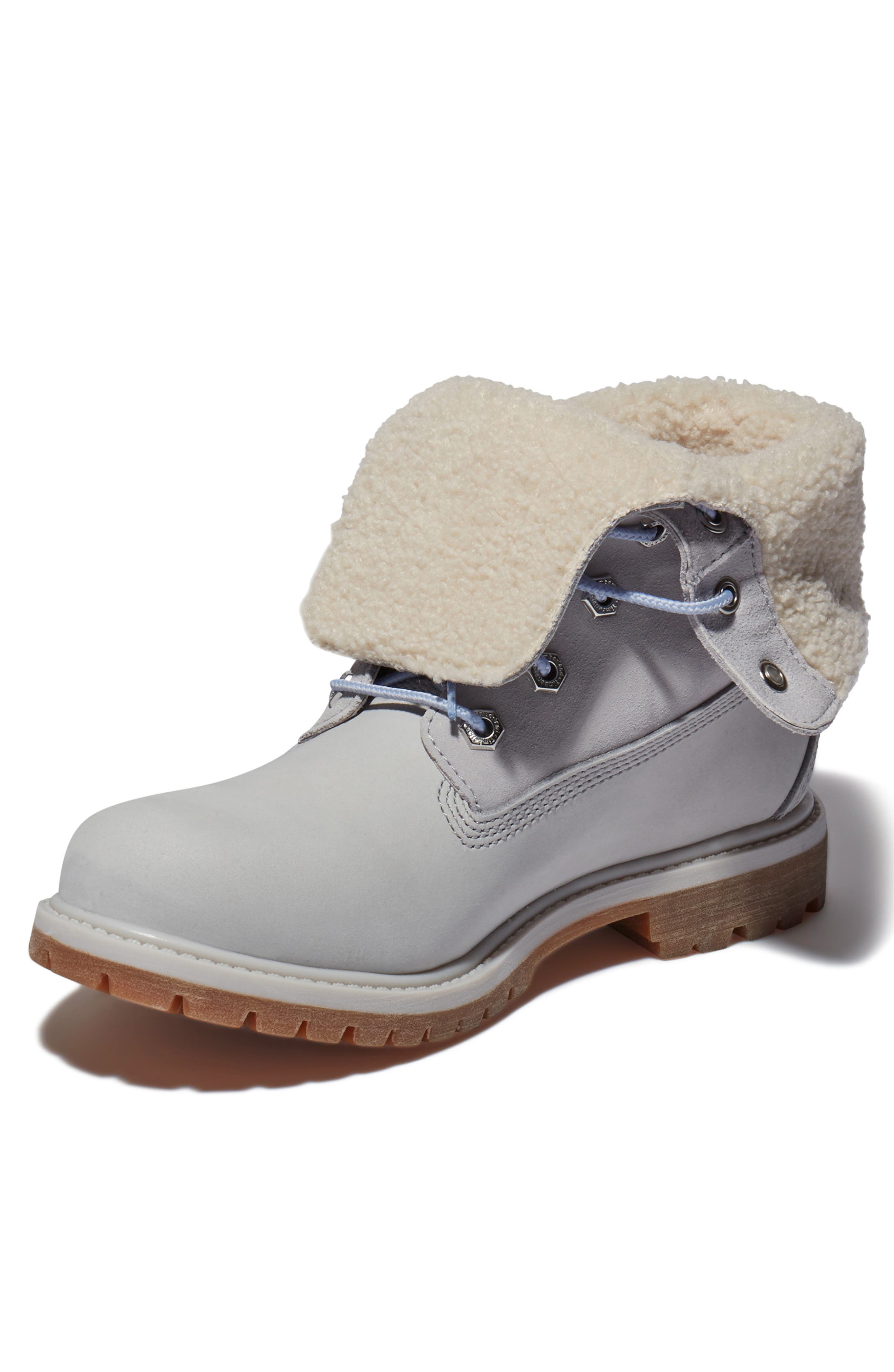 Timberland Authentic Waterproof Teddy Fleece Lined Winter Boot, Alternate, color, 