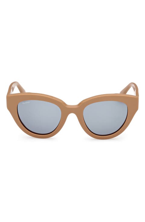 Glimpse 50mm Polarized Cat Eye Sunglasses