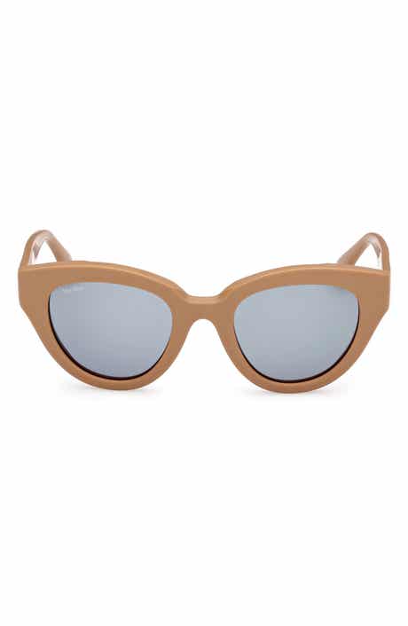 Max Mara Glimpse 50mm Polarized Cat Eye Sunglasses