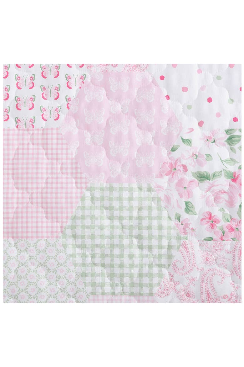 Ellyn Quilt & Sham Set, Alternate, color, PINK