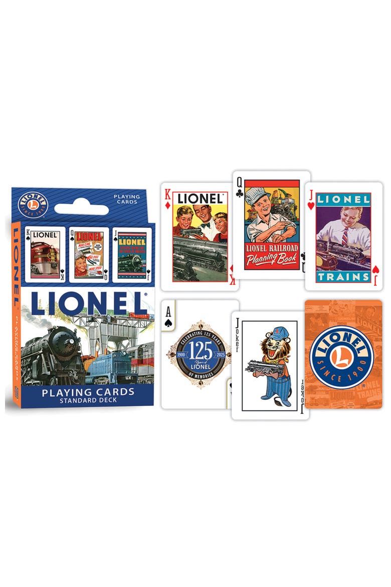 Lionel Trains Playing Cards, Alternate, color, Multicolor