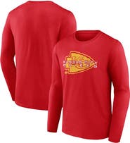 FANATICS Men's Fanatics Branded Red Kansas City Chiefs Advance to Victory Long Sleeve T-Shirt