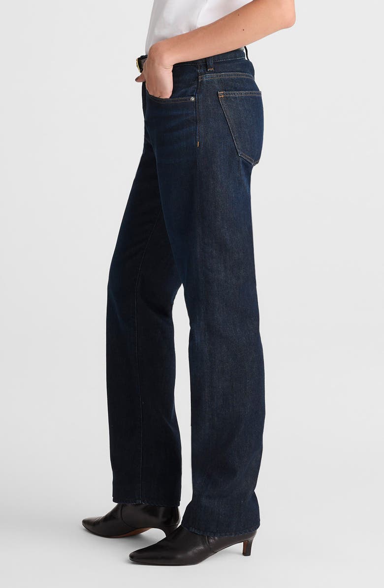 Madewell The Dean SoftDrape Easy Straight Jeans, Alternate, color, Foundry Wash