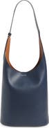 Veronica Beard Large Loop Leather Shoulder Bag