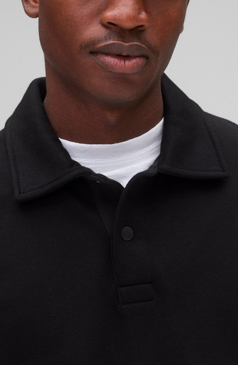 Reigning Champ Midweight Terry Rugby Sweatshirt, Alternate, color, 