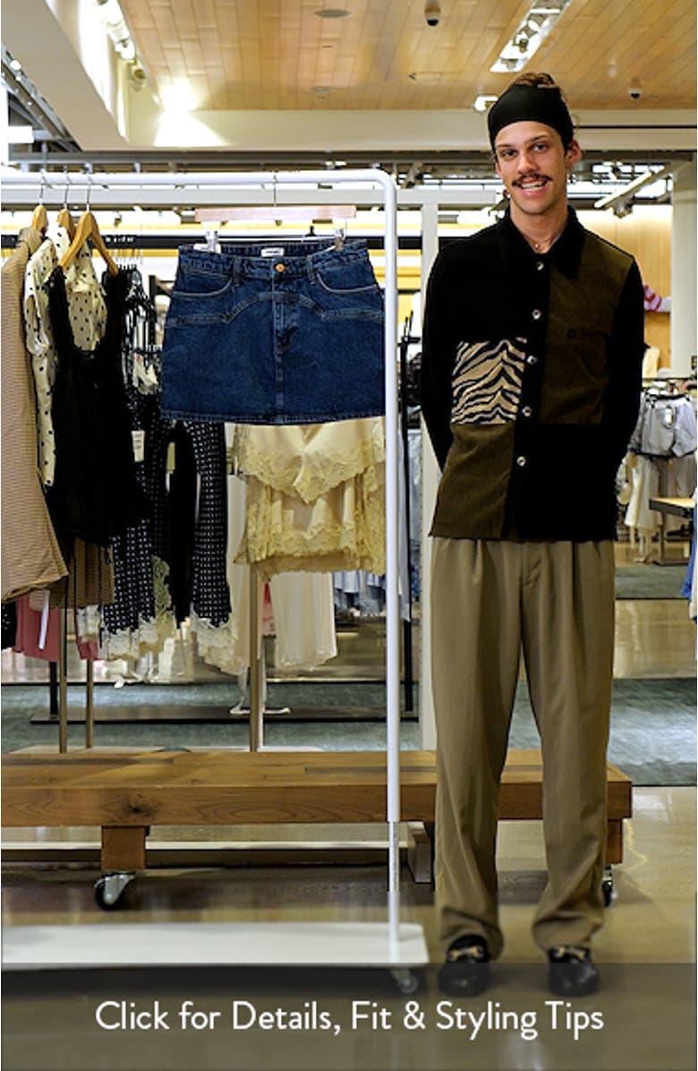 Western Denim Miniskirt, sales video thumbnail