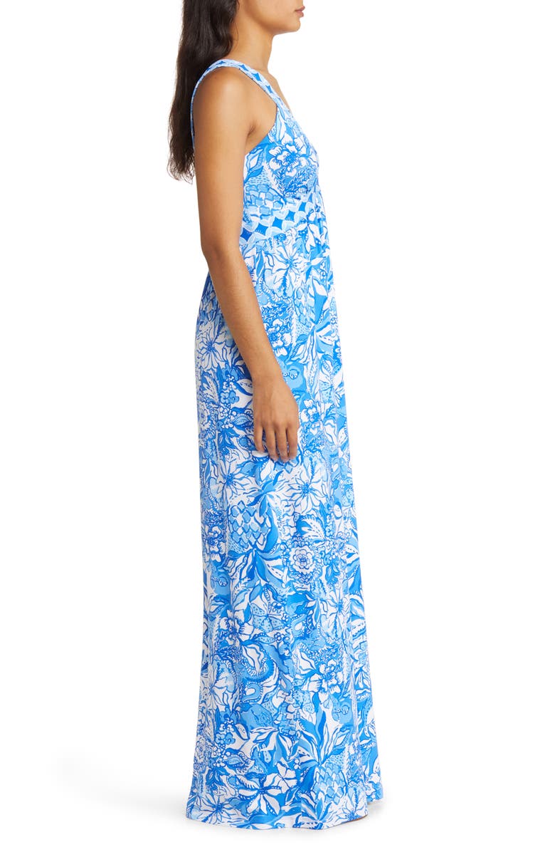 Lilly Pulitzer<sup>®</sup> Serena V-Neck Maxi Sundress, Alternate, color, 