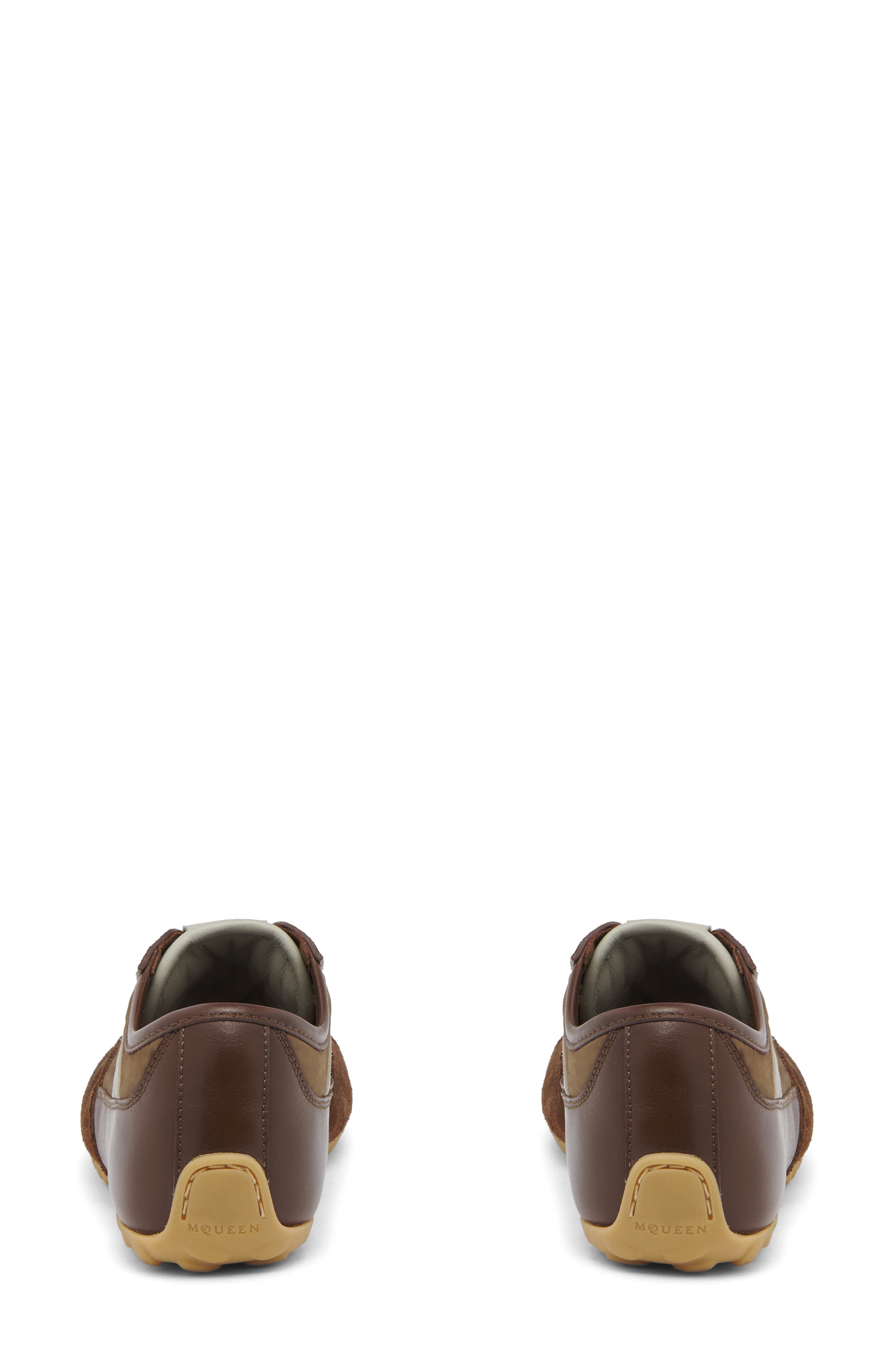 McQueen Boxe Sneaker, Alternate, color, Dark Brown