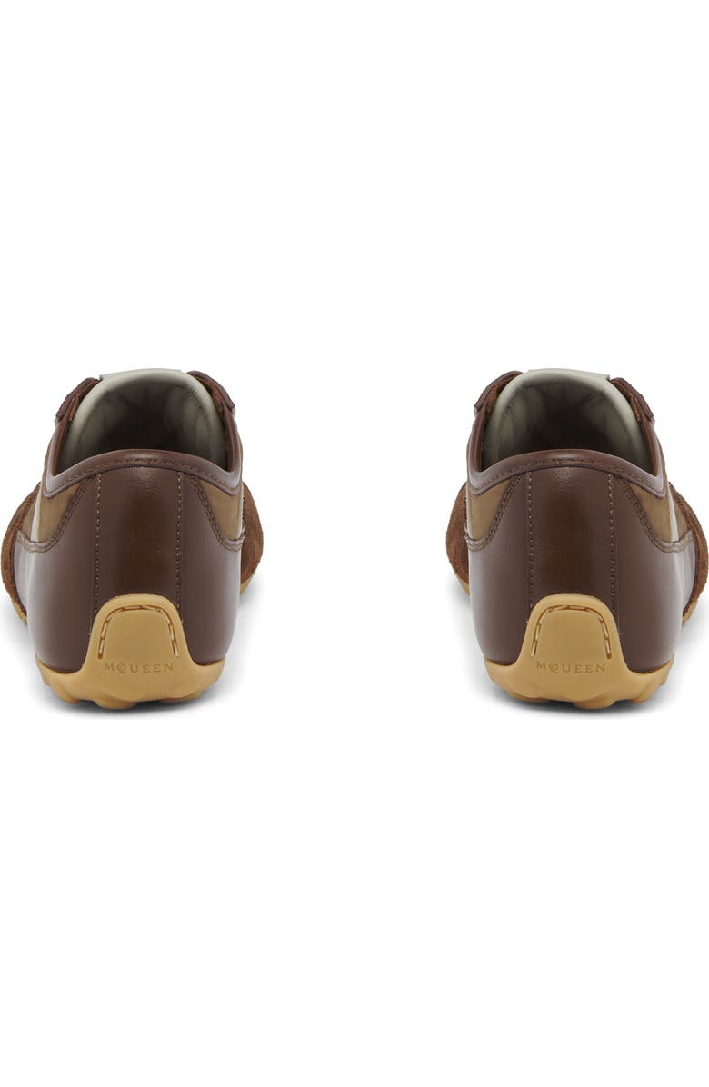 McQueen Boxe Sneaker, Alternate, color, Dark Brown