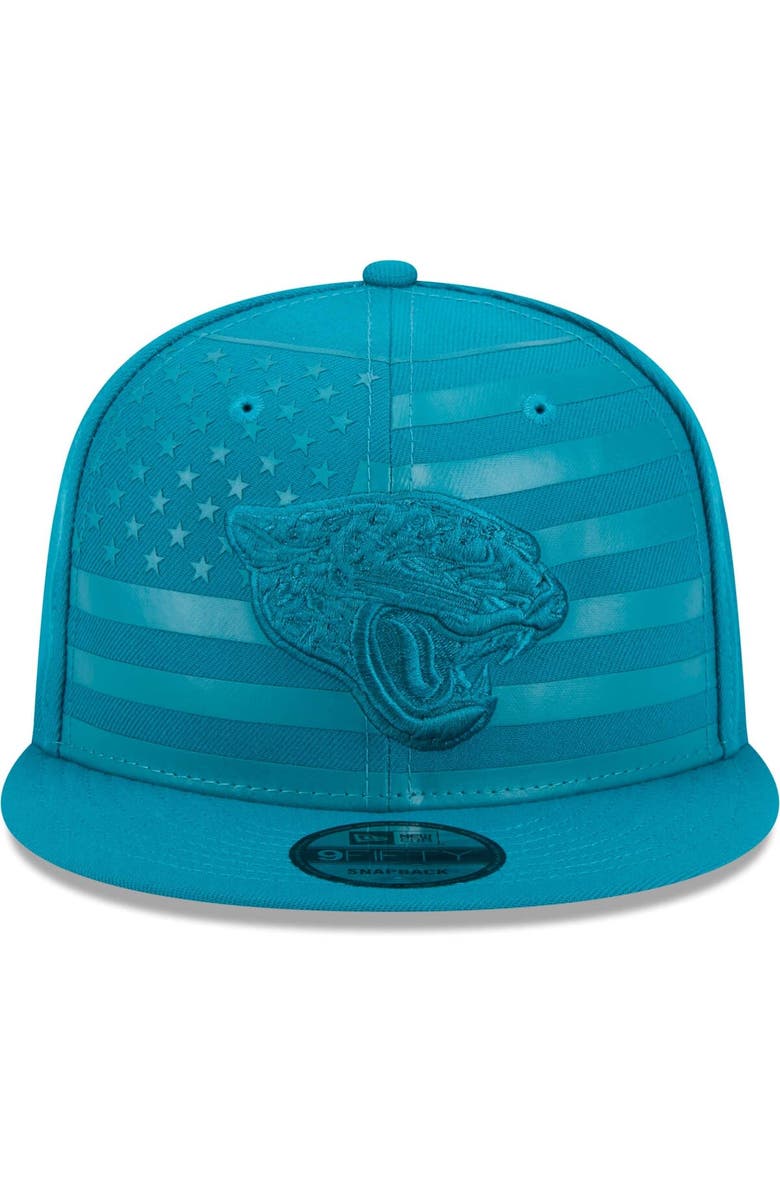New Era Men's New Era Teal Jacksonville Jaguars Independent 9FIFTY Snapback Hat, Alternate, color, Teal