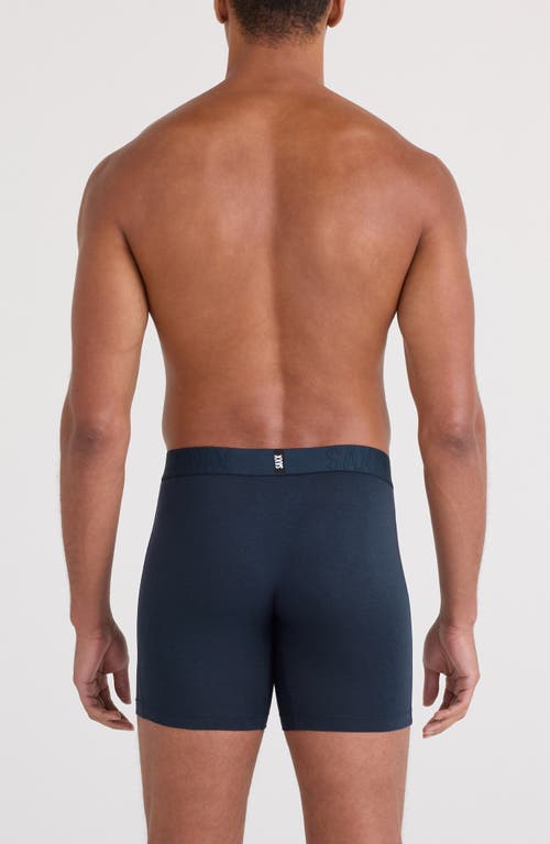 Saxx Assorted 3-pack Droptemp® Cooling Cotton Boxer Briefs In Blue
